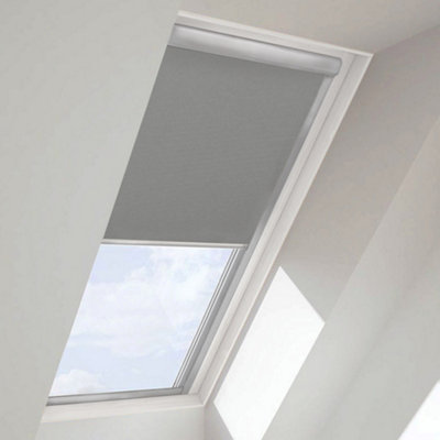 Blackout Roof Blind Ck06 W99.2cm - Size: 61.3 X 79.2 X 5Cm - Wilko Dark Grey Caecus - Image 4