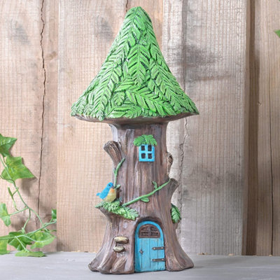 Pelle & Sol Tree House Polyresin (B)Decorative Garden Statue For Indoor & Outdoor UseHome & Garden Ornament Décor from B&Q