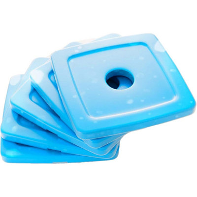 Tanness Slim Ice Packs5-PackReusable Freezer Cold Packs For Lunch Boxes Bags Coolers & Cool BoxLong-Lasting Cooling from B&Q