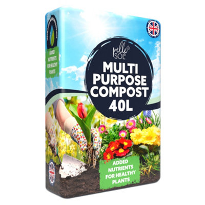 Pelle & Sol 40L Multi Purpose Compost For Indoor & Outdoor PlantsNutrient-Rich Potting Soil from B&Q