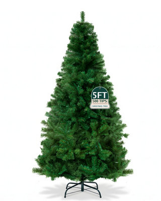 Pelle & Sol 4/5/6 Ft Artificial Christmas Tree With 300/500/600 Tips Stunning Xmas Tree For Indoor & Outdoor Christmas Decorations from B&Q