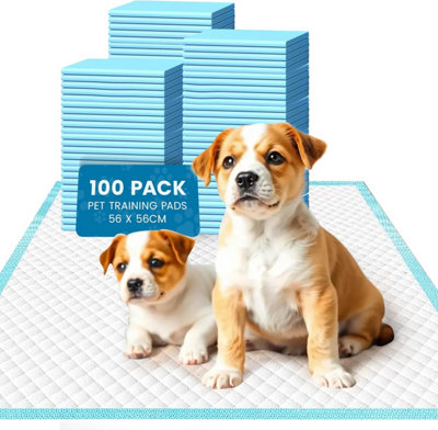 Cool Paws Puppy Pads Medium 100 Pack Disposable Ultra Thick Leakproof And Odourlocking Training Pads For Dogs & Puppy Fast Drying