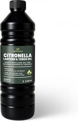 Cuqoo 1L Scented Citronella Oil 1 Pack Outdoor Torch And Lantern Fuel Insect Repelling Garden Oil For Tiki Torches And Burners from B&Q