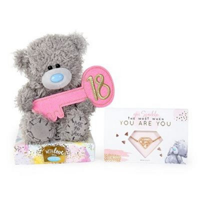 Me To You Tatty Teddy 18Th Birthday Bear And Bracelet Gift Set from B&Q