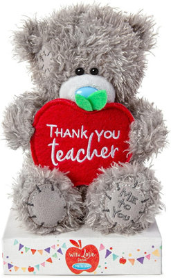 B&Q -  Thank You Teacher Tatty Teddy Plush Bear