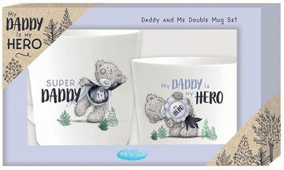 Daddy & Me Double Mug Me To You Gift Set from B&Q