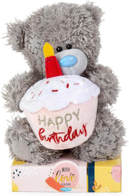 Me To You Bear Happy Birthday With Cupcake from B&Q