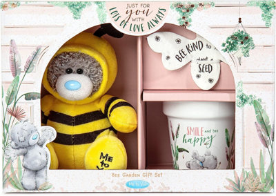 Me To You Tatty Teddy Bee Garden Gift Set With Plush Official Collection - Grey - Image 3