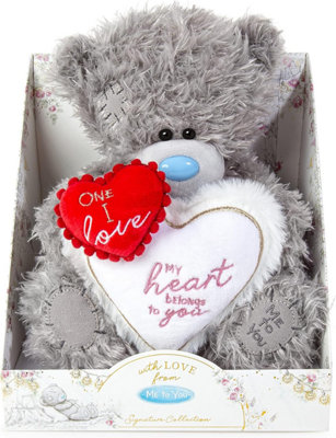 B&Q -  Bear One I Love Plush - Image 4