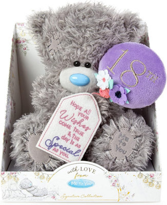 B&Q -  Bear 9" 18Th Birthday - Image 4