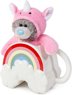 Me To You Bear Rainbow Shaped Mug & Unicorn Plush Gift Set from B&Q
