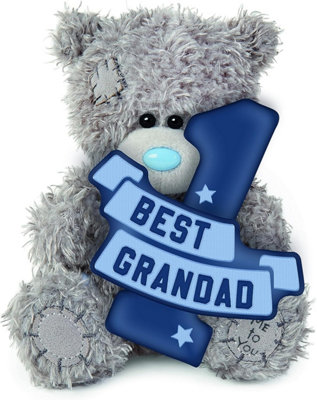 Me To You Tatty Teddy Father's Day 'best Grandad' Bear 15Cm from B&Q