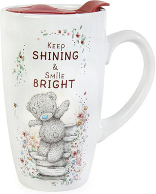 Me To You Tatty Teddy Ceramic Travel Mug With Inspirational Quote from B&Q