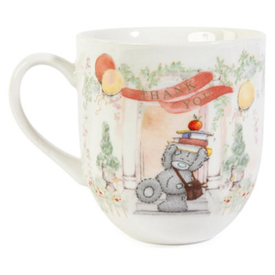 B&Q -  Tatty Teddy Luxury Bone China Gift Mug For Teaching Assistant Presented In Satin Lined Gift Box Signature Collection