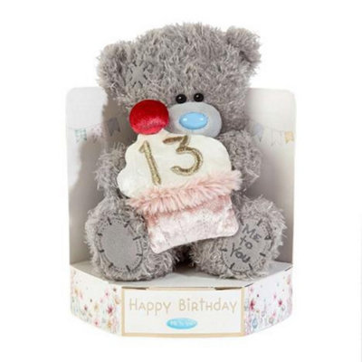 Me To You Tatty Teddy 13Th Birthday Plush 15Cm High from B&Q