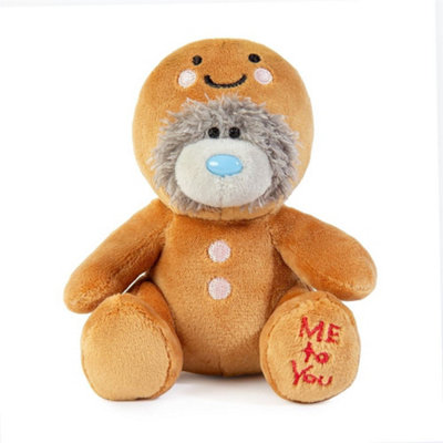 B&Q - 4" Dressed As Gingerbread Man  Bear
