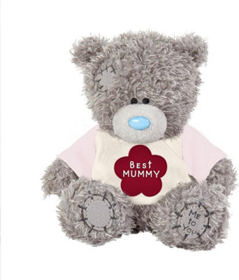 Me To You Tatty Teddy 'best Mummy Ever' 10Cm Plush Bear With Satin Tag Official Collection from B&Q