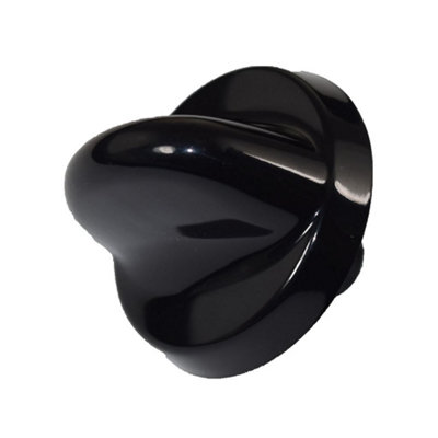 Belling 300 Series Compatible Black Oven Cooker Hob Control Knob By Ufixt from B&Q