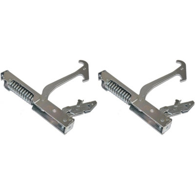 2 X Britannia Compatible Range Cooker Oven Main Door Hinge By Ufixt from B&Q