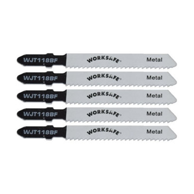 Jigsaw Bi-Metal Blade For Metal 55mm 12Tpi Pack Of 5 By Ufixt from B&Q