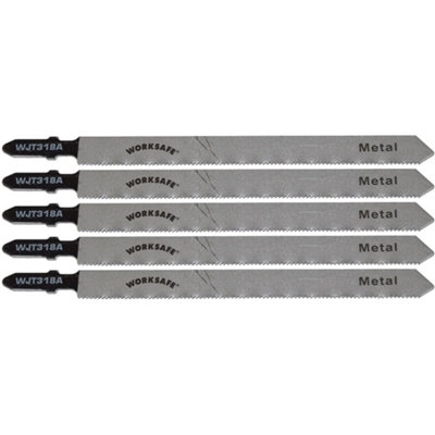 Ufixt Jigsaw Blade For Metal 105Mm 21Tpi Pack Of 5 By Size 21