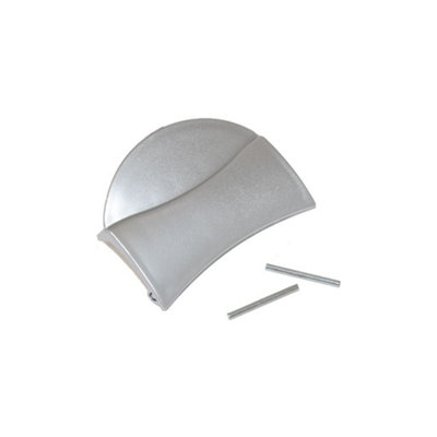 Bosch Washing Machine Door Handle Silver By Ufixt from B&Q