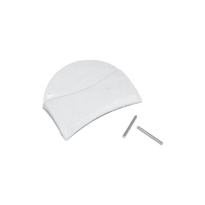 Bosch Washing Machine Door Handle White3Ts & 4Ts Series Compatible Replacement By Ufixt from B&Q