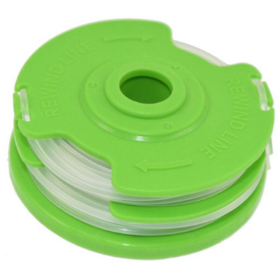 Ufixt Earthwise-Compatible Grass Strimmer Spool & Dual Line 1.65mm X 8MReplacement For Rs90111 from B&Q
