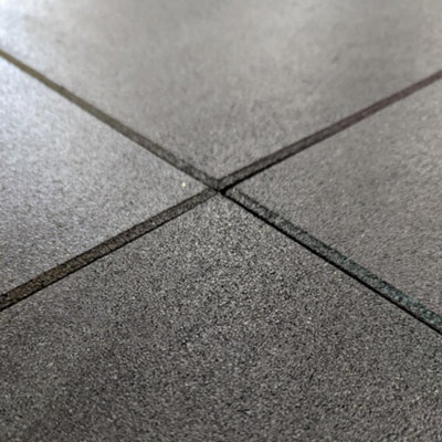 Ark Mat Rubber Crumb Gym Floor Tiles15mm Thick Heavy Duty  Commercial Grade Gym Mats1M X 1M from B&Q