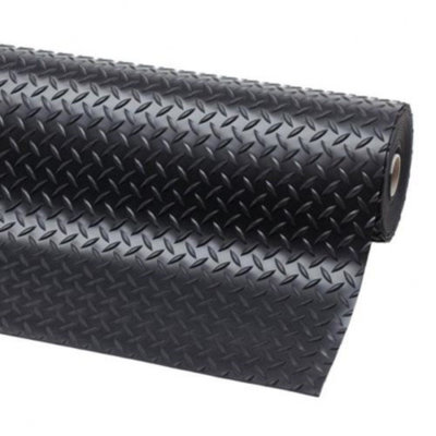 B&Q -  Willow Rubber Roll Flooring Matting3mm Thick1M Wide15M Length