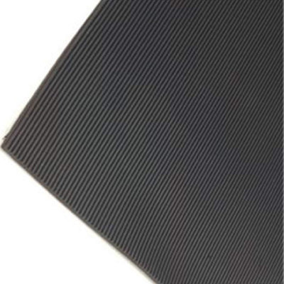 Ark Mat Fine Ribbed Rubber Roll Flooring Matting3mm Thick2M Wide3M Length from B&Q