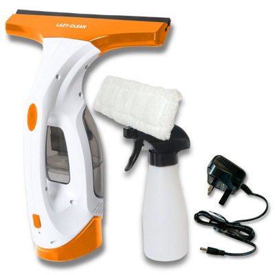 - Lightweight Window Vacuum Cleaner Cordless 30 Min Run Time 280mm Squeegee Window Vac1.8Kpa Suction Power