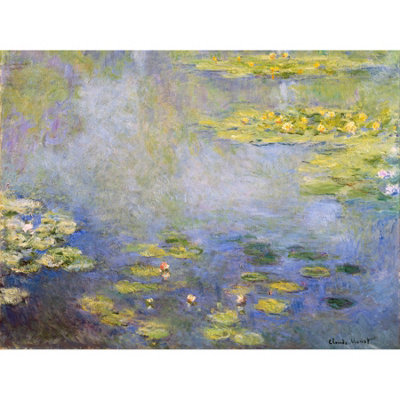 Artery8 Unframed Wall Art Claude Monet Waterlilies12X16 Inch from B&Q