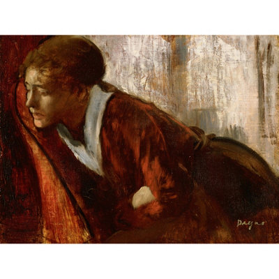 B&Q -  Unframed Wall Art Edgar Degas Melancholy12X16 Inch