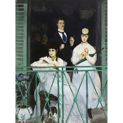 Artery8 Unframed Wall Art Edouard Manet The Balcony12X16 Inch from B&Q
