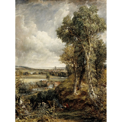 Artery8 Unframed Wall Art John Constable The Vale Of Dedham12X16 Inch from B&Q