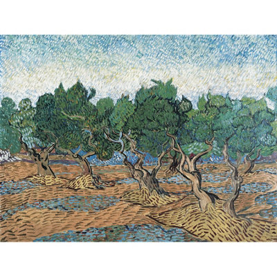Artery8 Unframed Wall Art Vincent Van Gogh Olive Grove12X16 Inch from B&Q