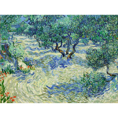 Artery8 Unframed Wall Art Vincent Van Gogh Olive Orchard12X16 Inch from B&Q