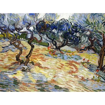 Artery8 Unframed Wall Art Vincent Van Gogh Olive Trees12X16 Inch from B&Q
