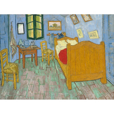 Artery8 Unframed Wall Art Vincent Van Gogh The Bedroom12X16 Inch from B&Q