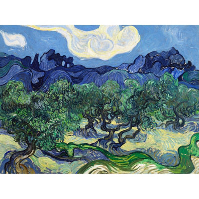 Artery8 Unframed Wall Art Vincent Van Gogh The Olive Trees12X16 Inch from B&Q
