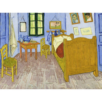 Artery8 Unframed Wall Art Vincent Van Gogh Van Goghs Bedroom In Arles12X16 Inch from B&Q