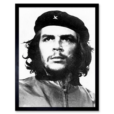 B&Q -  Korda Revolutionary Che Guevara Photo 12X16" Framed Wall Art Print