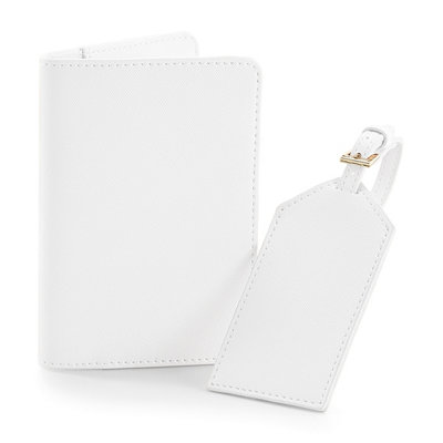 Bagbase Unisex White Boutique Travel Set In - Image 4