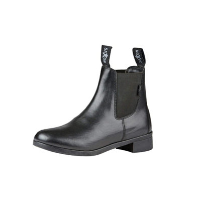 Saxon Childrens/kids Syntovia Jodhpur Boots Black (2 Uk)