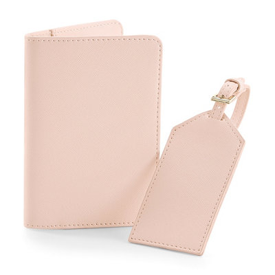B&Q Bagbase Boutique Travel Set Soft Pink (One Size)