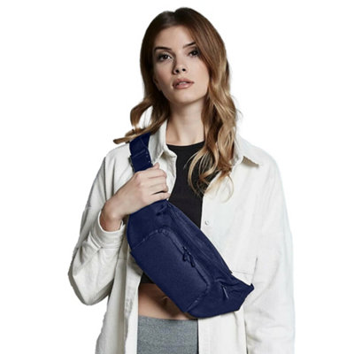 Quadra Women's Navy Belt Bag - 2 Litres Pack Of 2 In - Image 3