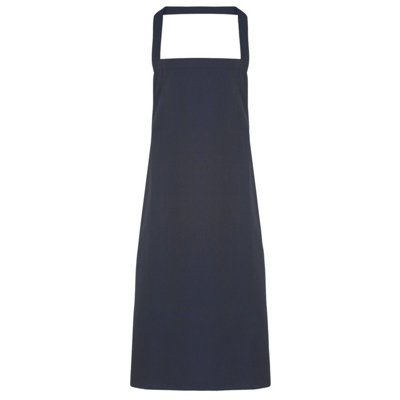  - Premier Ladies/womens Slim Apron (No Pocket) / Workwear (Pack Of 2)