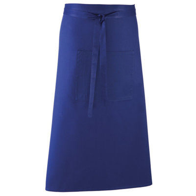 Premier Unisex Colours Bar Apron / Workwear (Long Continental Style) (Pack Of 2) from B&Q