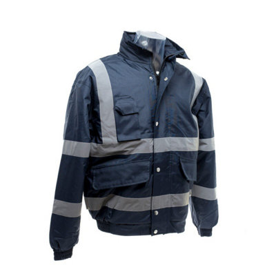  - Yoko Mens Hi-Vis Bomber Jacket (Pack Of 2)